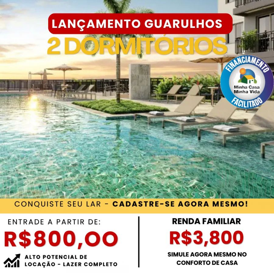 Apartamento - Lan�amentos - Ponte Grande - Guarulhos - SP